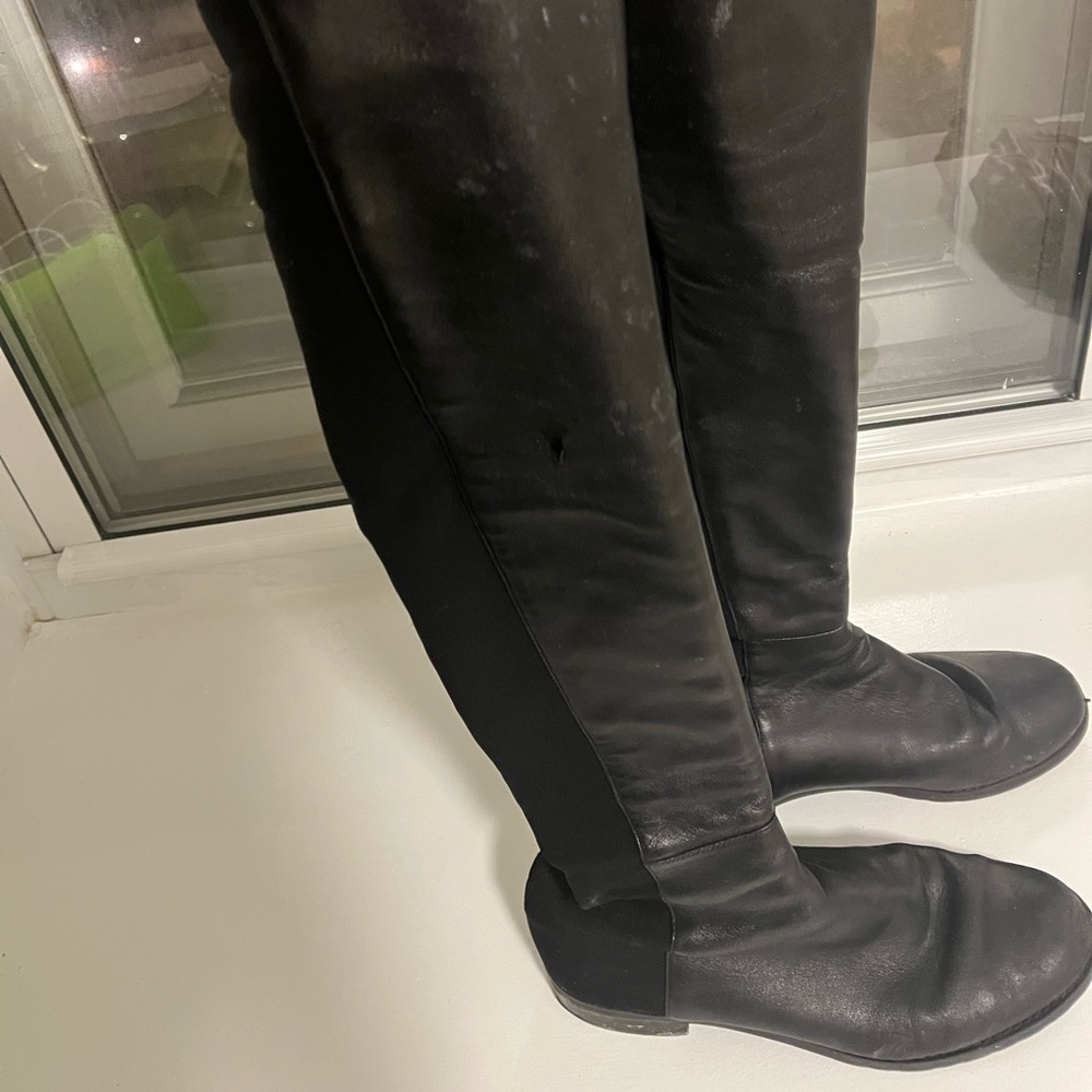 5050 Stuart weitzman leather boots